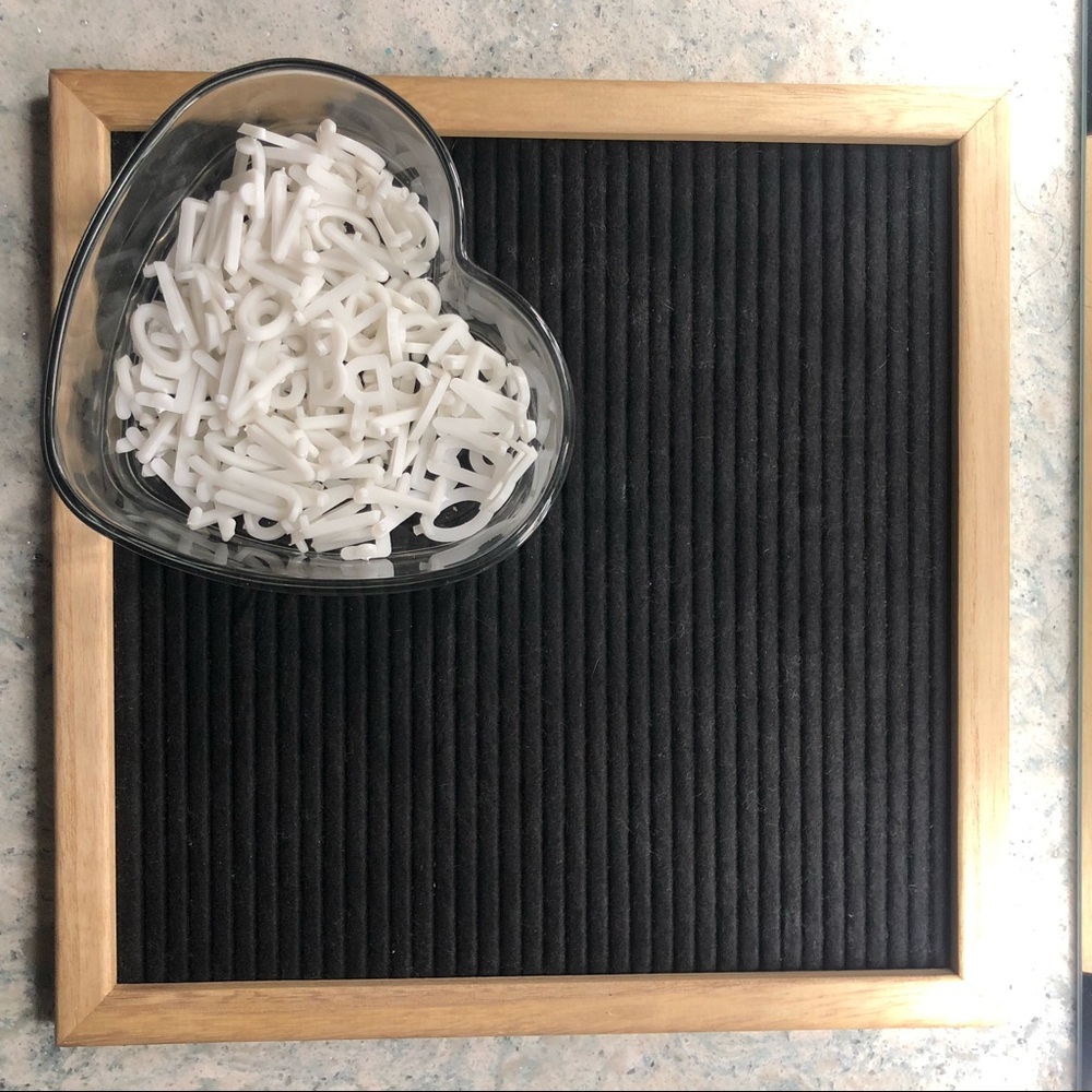 letter board